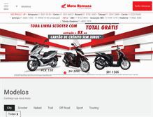 Tablet Screenshot of motoremaza.com.br